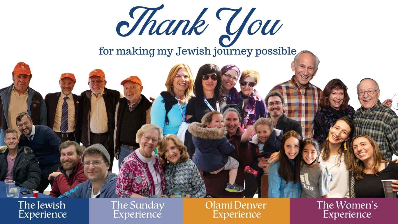 Donate - The Jewish Experience | Denver
